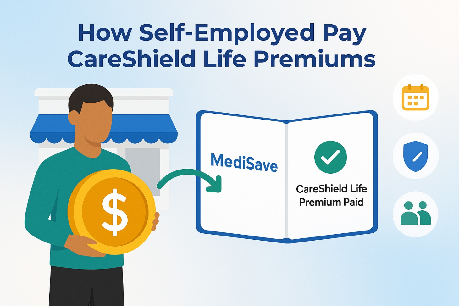 CareShield Life premiums for self-employed