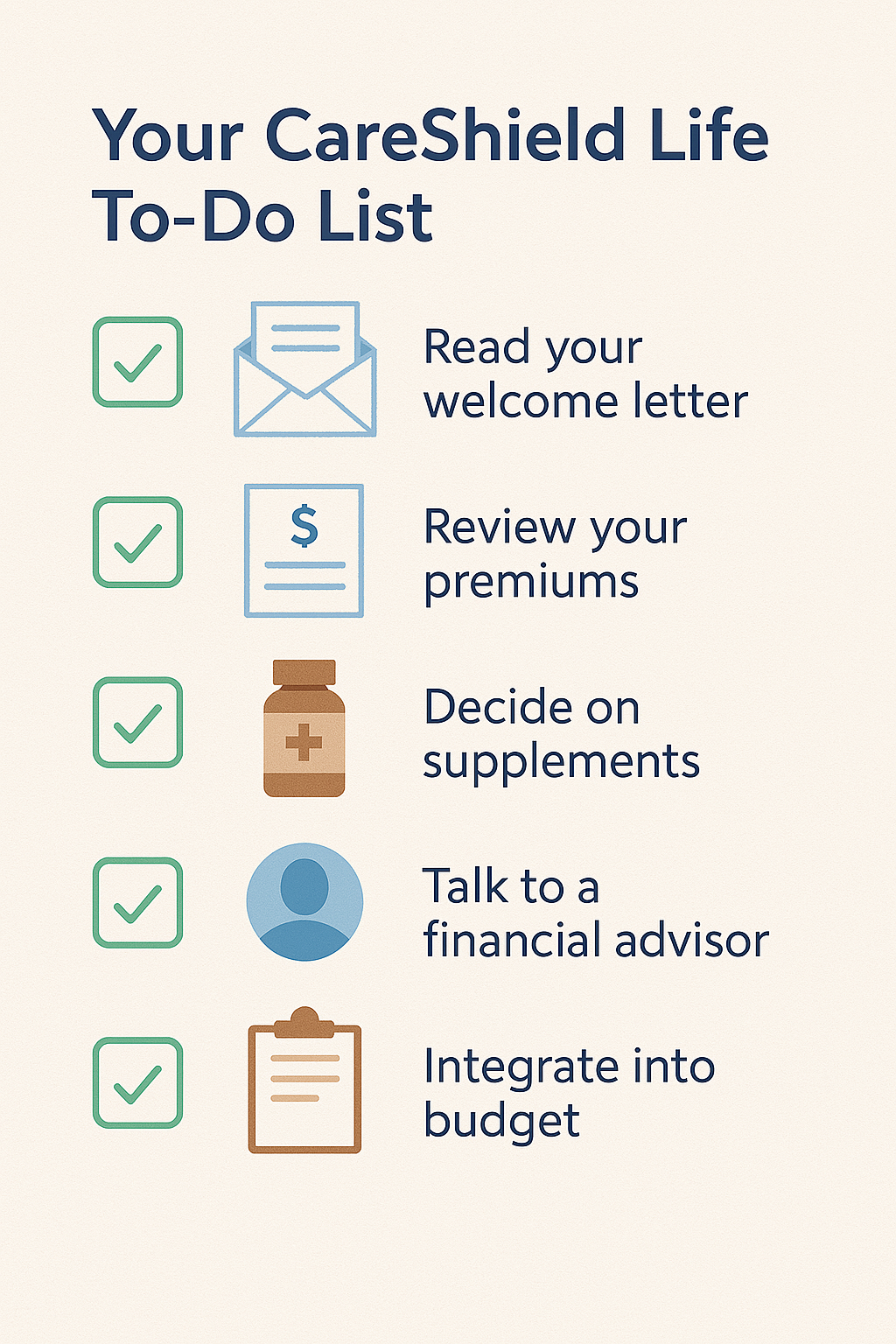 Starting your CareShield Life journey